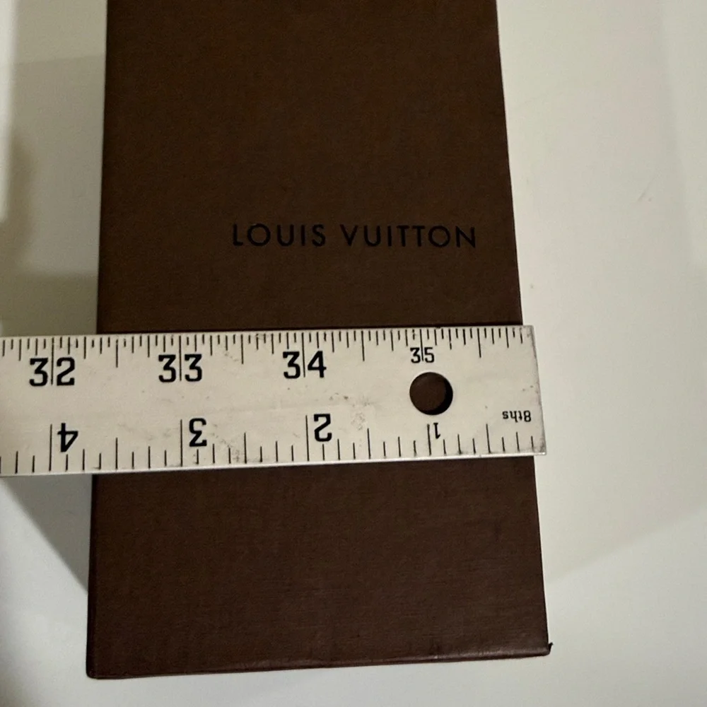 Louis Vuitton Brown Top Box Eyeglasses box with LV guide mini guide books